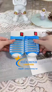 Đèn ngủ bắt muỗi công tắc KY-1240 chỉ cần cắm vào ổ điện bật công tắc đèn sẽ phát sáng và tắt khi không có nhu cầu