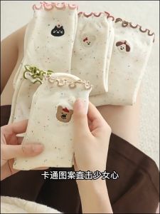 5Pairs Women Animal Cute Lolita JK Japanese Korean Style Long Socks Casual Socks Cotton Socks