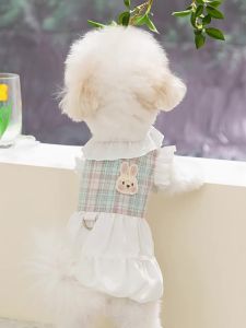 hipidog | Princess Style Plaid Dress For Small Pets