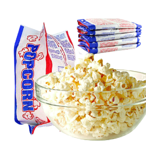 Microwave Oven Popcorn Butter Flavor Corn Snack Snack Microwave Butter Popcorn Raw