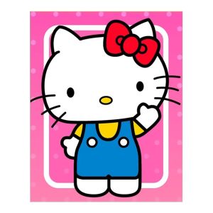 Sanrio Series Pudding Dog Coolomi Melody Hello Kitty Poster Canvas Painting Prints Cartoon Wall Art Picture Kids Room Home Decor