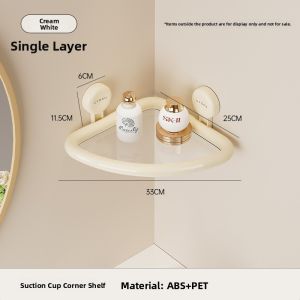 CHUMX | Corner Suction Wall-mounted Storage Shelf