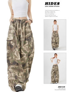 Quần Ống Rộng Lưng Cao Phong Cách Hip Hop Dành Cho Nữ Quần Tây Công Sở Rộng Rãi Quần Dài Thường Ngày Quần Ống Rộng