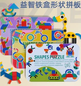 Đồ Chơi Ghép Hình Gỗ Giáo Dục Sớm Cho Trẻ Em Đồ Chơi Giáo Dục Montessori Cho Bé Trai Và Bé Gái Từ 2-5 Tuổi Đồ Chơi Hình Học