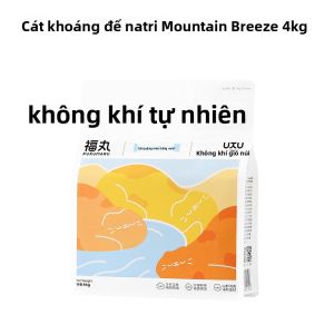 Cát vệ sinh cho mèo hút ẩm mạnh không bụi khử mùi đá khoáng