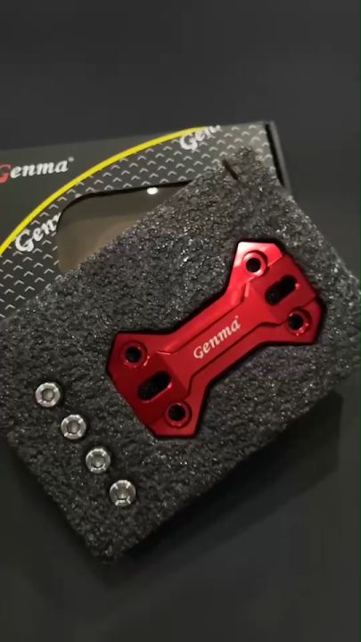 FAKIE ฝาครอบตุ๊กตาแฮนด์ GPX DEMON150GN ตุ๊กตาแฮนด์  วัสดุอลูมิเนียม ทำสี Anodized ไม่ซีดง่าย ติดตั้งตรงรุ่นไม่ต้องแปลง