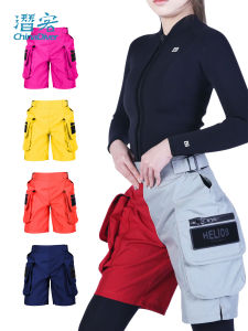 Technical Diving Shorts 500D Wear-Resistant