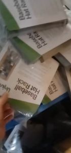 24 Holes Cap Storage Holder Cap Organizer Cap Rack Hanging Cap Storage Pocket