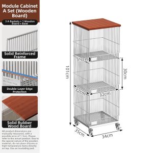 Stylish Portable Multi-layer Storage Rack