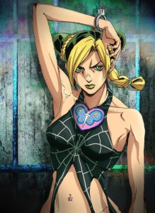 Bandai | Oil Painting Anime JoJos Bizarre Adventure Jolyne Cujoh By Numbers Modern Wall Decor for Living Room Bedroom Gift No Frame