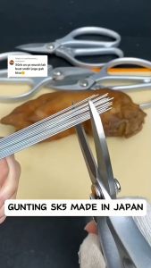 Gunting Dapur JAPAN SK5 Stainless Steel Kitchen Shear Serbaguna KUAT