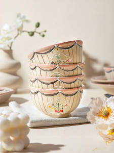 MODERN SWEETHOME | Underglaze Colored French Style Tableware