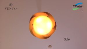 MT EDMA 46IN SOLE - KIPAS LAMPU GANTUNG PLAFON - REMOTE CONTROL