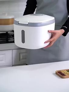Despenser Beras Tempat Penyimpanan Beras Wadah Beras Dispenser Beras Tempat Beras 5 Kg