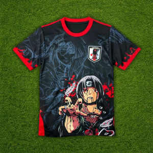 NARUTO | Naruto Anime Itachi Uchiha 3D Áo Thun Thoáng Khí Nhanh Khô Áo Bóng Đá Thường Ngày Cho Nam Nữ Công Sở Mùa Hè Hàng Đầu