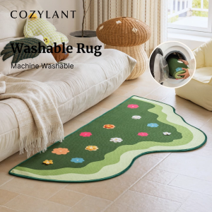 Cozylant Olla Washable Rug / Kid Rug / Machine Washable / Runner Rug / Non Slip Rug