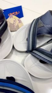 S รองเท้าเพื่อสุขภาพ รองเท้าผู้หญิง รองเท้าแตะ รองเท้าแตะแบบสวม deblu เดอบลู รุ่น BD - M2900 สีเทา สีกรม สีน้ำตาล สีดำ 39 - 44