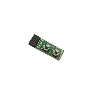 2x5-Pin to Reset / Power ON/OFF Switch Board Adapter With LED Indicator For Desktop PC Computer For Win 7/8/10/11 Linux System