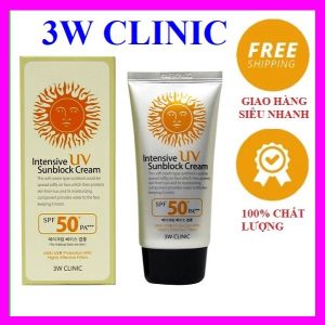 Kem chống nắng 3W Clinic 70ml Kem chống nắng Hàn Quốc Trắng da chống tia UV - OAISEA