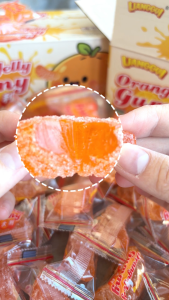 [LIANGGUI] ORANGE JELLY GUMMY JELI PADAT RASA JERUK LUCU KAYA VITAMIN C