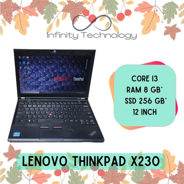 Lenovo Thinkpad X201i Core I3 Ram 4gb Ssd 120 Gb Webcam 12 Inch Normal