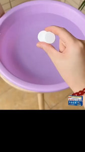 50Pcs Bio Enzyme Cleaning Tablets Fast-Dissolving Multi-Surface Stain Remover for Kitchen Home