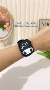 Aolon Huafit S12 Plus Smartwatch 2.04" Full Screen Bluetooth Calling 22g Ultra-Light 9.1mm Ultra-Slim 60 Days Standby Long Battery Life AI Health Monitor IP68 100+ Sports Modes
