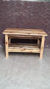 MAISAKPHRAE  ชั้นวางทีวีไม้สัก ขนาด กว้าง 50 ซม. ยาว 80 ซม. สูง 52 ซม. ไม้สักทอง