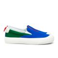 [Official Product] Sepatu Compass Retrograde Slip On RGB - Blue Green. 