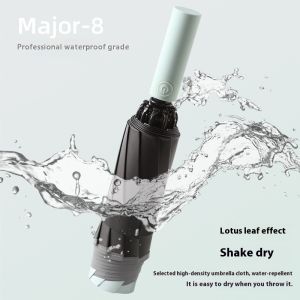 1PCS 20 bones Reverse Umbrella Fully Automatic  Folding Umbrella with Windproof Reflective Stripe UV Umbrellas