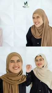 Jual Hijab Syafa Pashmina Kaos Premium Step By Lubi Kerudung Pasmina Spandex Rayon Premium