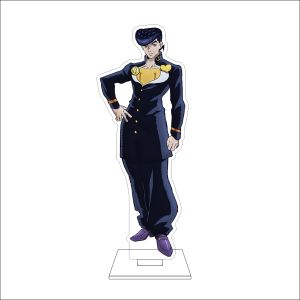 Bandai | 16CM Anime Của JoJo Kỳ Dị Phiêu Lưu Cosplay Acrylic Hình Đứng Kira Yoshikage Dio Vật Trang Trí Tập Thể Đĩa Làm Quà Tặng