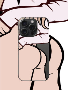 Transparent Silicone Anime Phone Case for  17Promax Simple Couple 16Promax 15Pro Small 14 Huawei Xiaomi 13 Personality 12VivoOppo