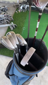 Bộ gậy golf nữ số 2 8 cây Driver 10.5* gỗ 37 Putter sắt 79PS Flex L nguyên bản