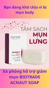 Xà Phòng Giảm Mụn Biotrade Acnaut Soap 100g cona shop