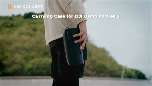 K&F CONCEPT Carrying Bag for DJI Osmo Pocket 3 Portable Storage Carry Case with Internal Compartments and Classified Storage Accessories
