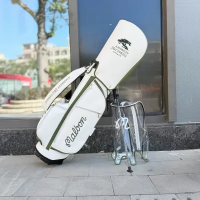 [HÀNG NHẬP KHẨU] Túi đựng gậy golf M.B Stylewear nhiều ngăn chống nước màu Kem Xanh 120cm
