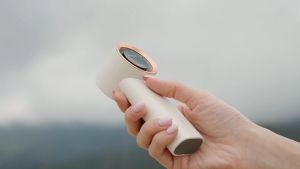 Sothing SE พัดลมขนาดเล็ก แบบพกพา ปรับแรงลมได้ 5 ระดับ ลมแรง แบตอึด พัดลม พัดลมไร้สาย พัดลมพกพา -30D