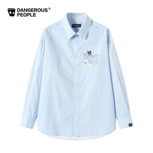 dangerouspeople | Stripe Patchwork Removable Hood Loose Trendy Shirt Spring