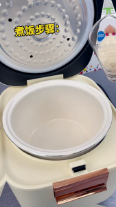 SG【ReadyStock】Zemkon Electric Rice Cooker FamilySizePot NonStickBowl AutoSteamCook TimerCook MultiCookMenu OneTouchStart