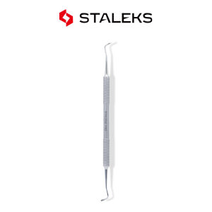 Staleks PE20-2 Steel Push Russian Style Nail Artist Professional Tool for Removing Embedded Nails Any Skin Type Normal Size