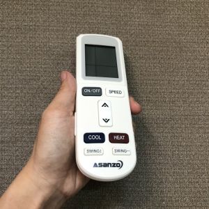 Remote điều khiển điều hoà Asanzo có lắp mở hàng tốt - Hàng tốt tặng kèm pin - Remote từ xa Asanzo