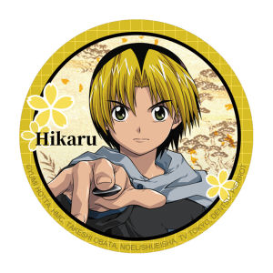 58mm Anime Hikaru no go Akira Sai Cosplay COSTUME Badge Pin SPTE Tinplate Brooch Prop