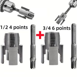1/2" & 3/4" PPR Universal Water Pipe Tap with Integrated Inner/Outer Thread Alloy Steel Anti-Corrosion Smooth Operation