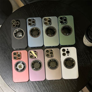 Higher Quality Silicone Phone Case For iPhone 14 13 12 11 Pro   Max Hard Backplane Built-in Lens Protection Film Shockproof Magnet Protective Casing Cases