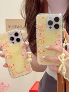 Sweet Dessert Chef Pancake Double Layer Printed iPhone 16 pro Max Phone Case Cute Cartoon Protection for Girls Apple 15 pro