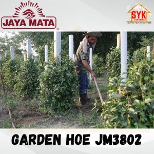 SYK JAYA MATA JM3802 Garden Hoe No:2 Outdoor Gardening Tools Cangkul Rumput Merumput Raking Pertanian