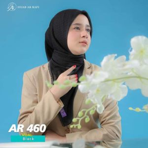 Jilbab hijab kerudung krudung segiempat motif polkadot wanita dewasa terbaru new terlaris terkini modern kekinian murah viral 2021 Arrafi AR 460 adem mudah di bentuk cantik bahan voal ori premium cantik bayar di tempat COD gratis ongkir