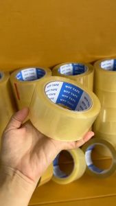 6ม้วน เทปกาวOPP (ใส/ขุ่น) กว้าง 2 นิ้ว หนา 40 ไมครอน
