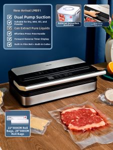 deli | Automatic Vacuum Sealer Food Sealing Machine